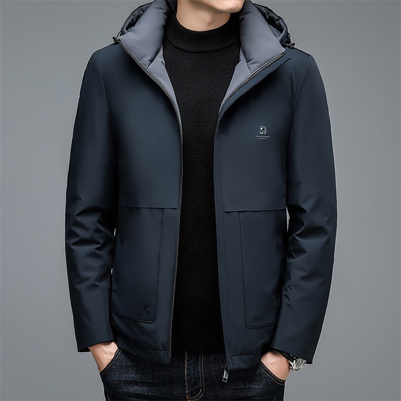AC8233钱塘2020-3冬季羽绒服白鸭绒防寒保暖外套男加厚P185图片