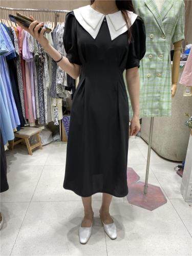 现货!韩系时尚甜美翻领连衣裙，女装连衣裙，FUXINXIN 福歆歆