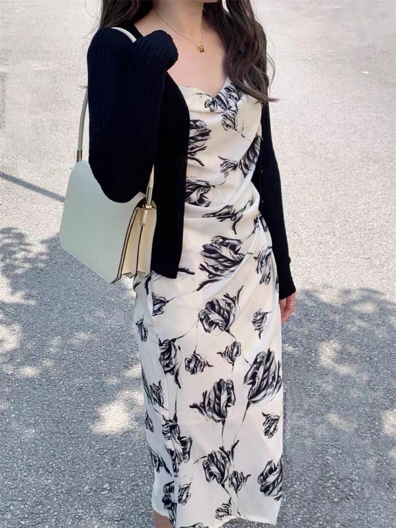 早秋2件套连衣裙！防晒俩不误！，女装连衣裙，依挺好