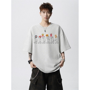 240g美式重磅短袖T恤 FSDX289 M-5XL 特批25无差价控48图片