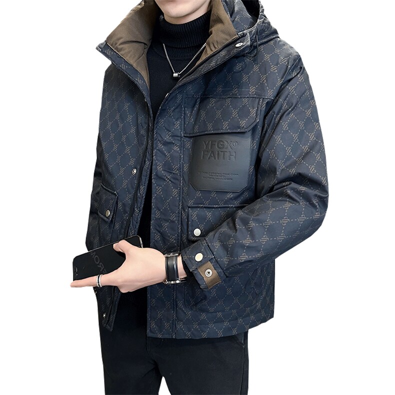 店主风标50绒冬季连帽羽绒服男外套大货(控券后298)23758-P255,男装羽绒服,电商B338