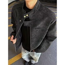 夹克外套男款秋冬美式复古vintage棒球服工装外套JKW26，男装夹克，星座1116A（原606A-3）