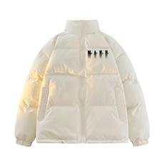 2024冬季新款中性风大码印花立领棉衣M-5XHM24549-28-特P50，男装棉衣，电商A022
