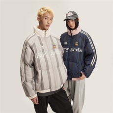 运动休闲双杠棉服--5677模特图228，男装棉衣，电商S012（CATTEE）