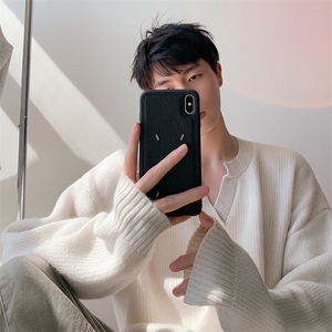 毛衣男秋冬新款港风宽松针织毛衫MYA7-P58图片