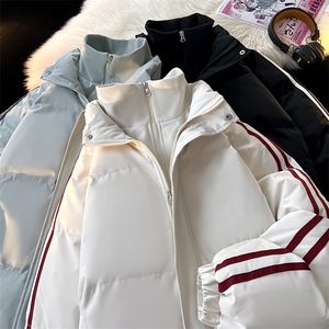 ！2025新款加厚棉服冬季假两件情侣立领棉衣 CM98872-P88特图片