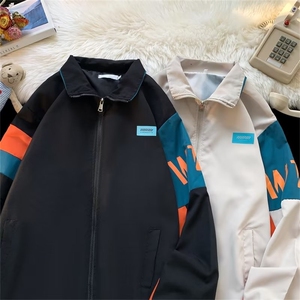 青春流行男春季夹克文艺潮外套F901P55图片