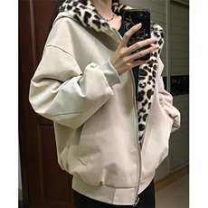 假两件夹克棉服冬季外套男春秋款慵懒风宽松连帽棉衣MS605，男装夹克，星座1116A（原606A-3）
