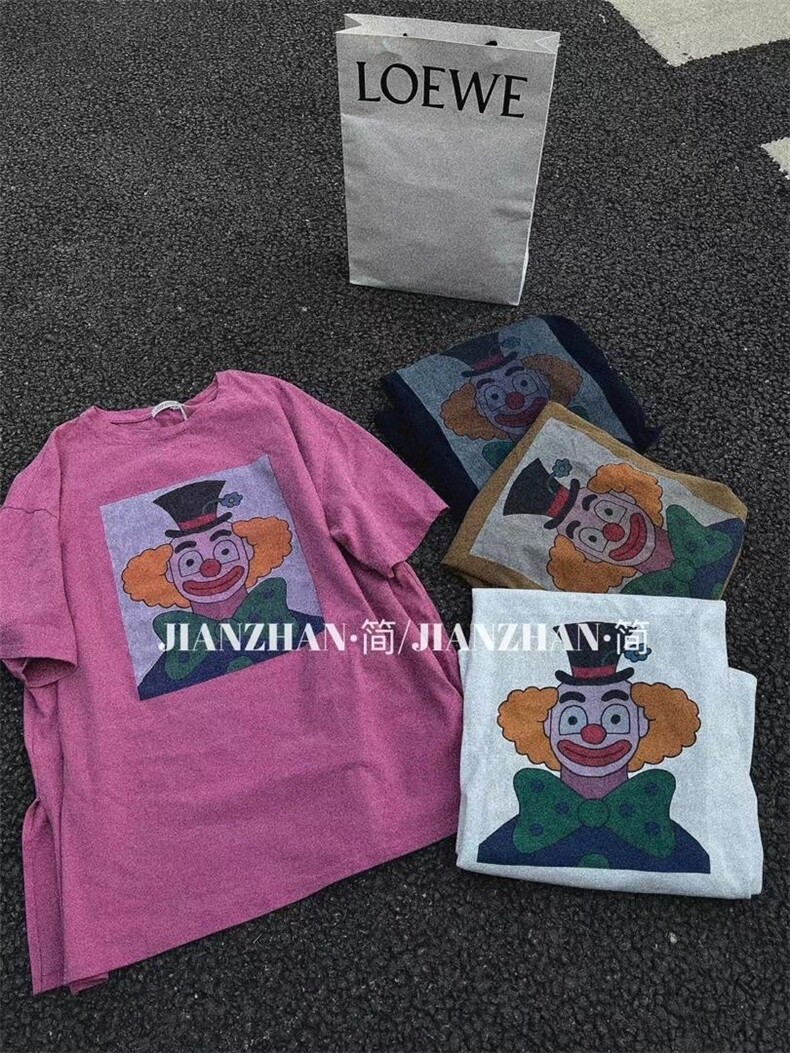 春季新款图案大版休闲T，其它，JIAN.Z 简.站