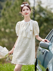 现货209-2829-P110-K178亮片连衣裙甜美夏天，女装连衣裙，韩蜜菓