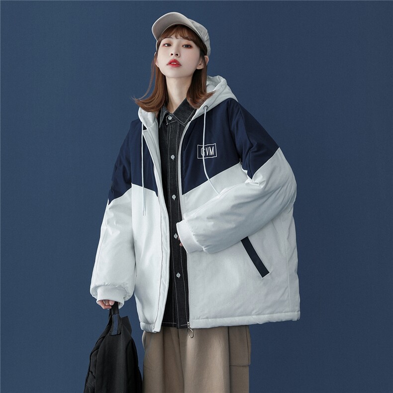 1港风女士外套棉衣情侣潮牌棉袄工装棉服装7786特批P60严控98，女装棉衣/棉服，星座226-2