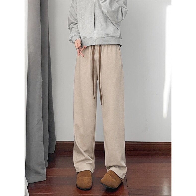 B221美式ins暗黑高品质加厚毛呢休闲裤LK24417-特P50控88,男装休闲裤,电商B221