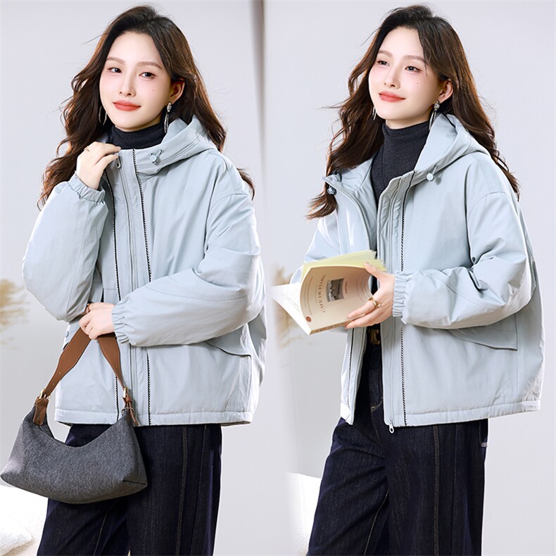 2025年冬季常规休闲风保暖羽绒服，女装羽绒服，婷轩阁
