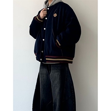 棒球服外套男冬季新款百搭宽松休闲刺绣保暖棉服MY19，男装棉衣，星座1116A（原606A-3）