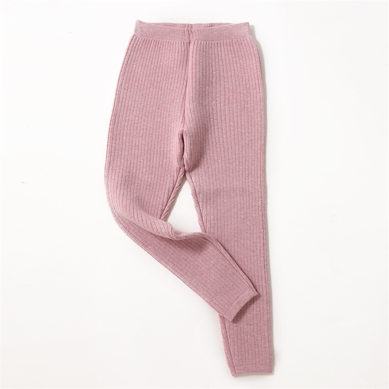 秋冬新款儿童保暖打底裤舒适贴身抗起球男女童必备时尚单品，童装裤子，群鹿羊绒