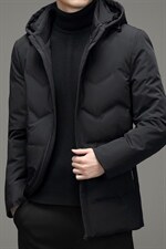 羽绒服男士商务冬季新款休闲连帽可卸中青年保暖外套DD21722-P335图片