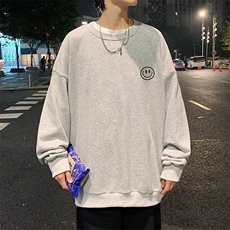 S6224-P28秋季圆领卫衣男大码韩版宽松长袖外套，男装卫衣，电商A040
