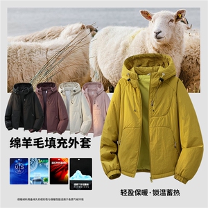 新款休闲棉衣图片