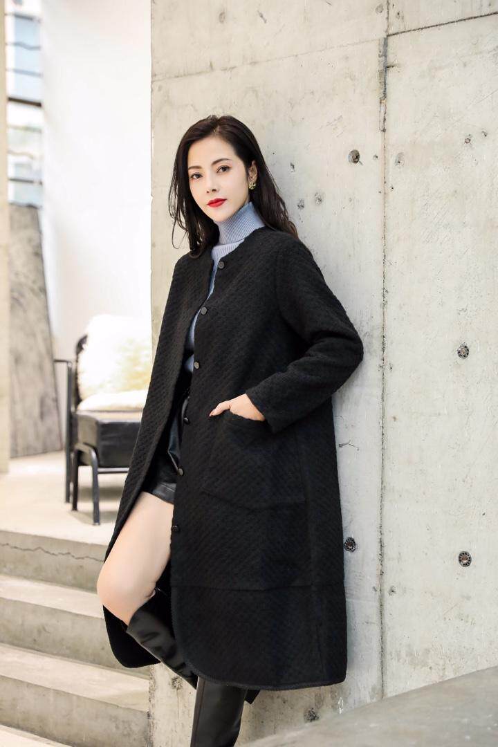 加厚毛呢外套，女装毛呢外套，江南雨桐