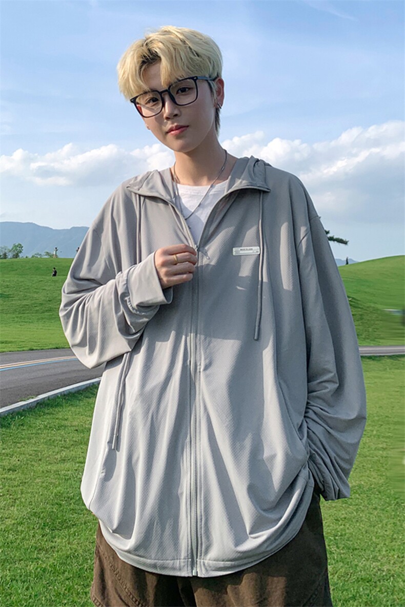 2024夏季新款港风外景大码成衣UPF50+M-5XHS24415-P55,男装夹克,电商A022