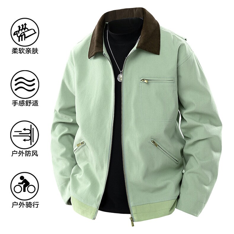 现货春季新款工装夹克男飞行员美式上衣外套A253-P75,男装夹克,星座308B-2