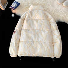 立领棉衣男女印花棉服新款冬装棉袄面包服外套3354-P70控108，男装棉衣，星座207
