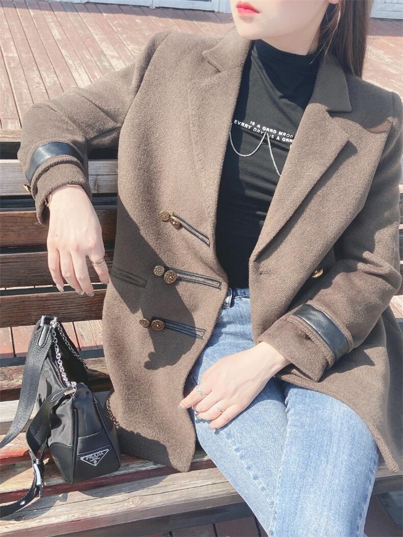 海军风外套，其它，米社