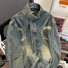 秋季新款美式复古夹克水洗外套N8617P78，男装夹克，星座1116-2