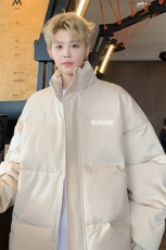 ！2025冬季新款男士字母印花棉衣百搭棉服外套MY309特P55，男装棉衣，电商B220