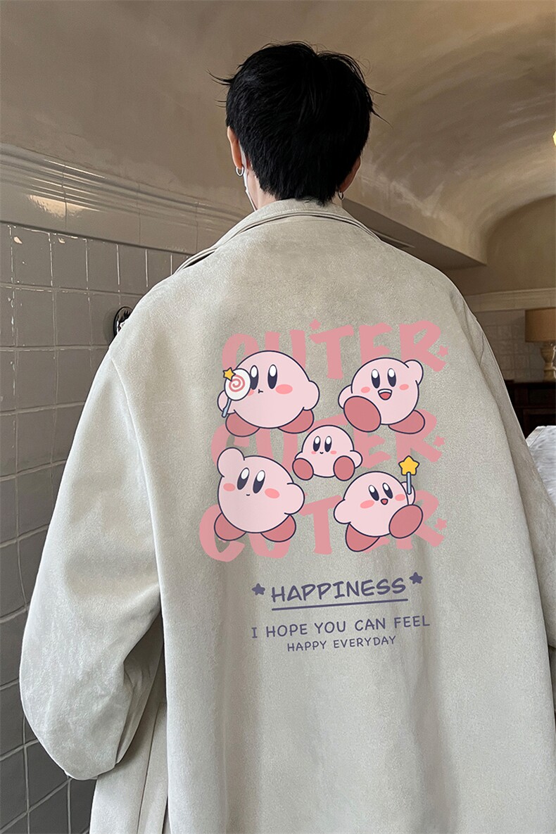 麂皮绒夹克男大码立领褂子外套JK85310-P68加绒款-P78,男装夹克,电商A040