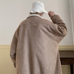 机车夹袄加厚棉服痞帅外套大码港风棉衣美式1016-1W90P128K158