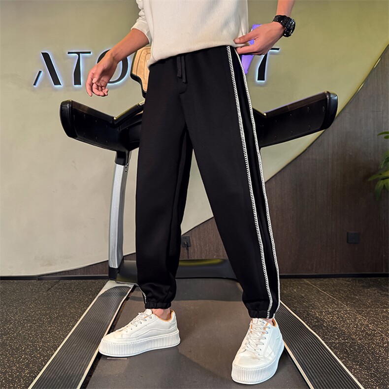 CK7217数据款常规加绒都有-P68控98春秋季新款卫裤男潮牌个性侧边,男装休闲裤,星座102A（原电商D309-1）