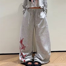 潮流休闲裤原宿文艺新款慵懒时尚ins百搭流行简约日系气质，男装休闲裤，星座506A