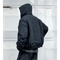 自家图2026冬季棉服座山雕男装痞帅毛领连帽棉衣外套S366P148，男装棉衣，电商A233-1