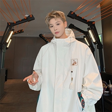2025潮风外套男女同款新款美式夹克XZ102B-1-JK2612P85，男装夹克，星座102B-1