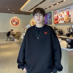 ！圆领卫衣男装港风长袖t恤男外套男 WY515-特P23图片