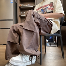B225-K2421-P68-X88工装裤夏季男薄款美式高街降落裤子高级感宽松，男装工装外套，电商B225
