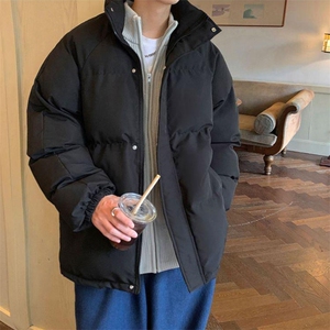 现货高品质美式高街冬季重磅三防加厚羽绒棉衣厚外套面包棉服图片