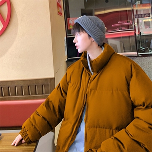 光版二开加厚棉衣男立领棉服棉袄冬季潮A266-P03-P30特批黑色35图片