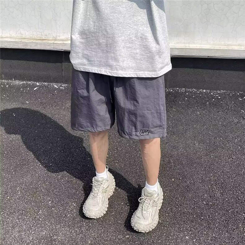 速干短裤男士夏季新款美式潮流运动裤宽松透气五分裤DA124-P26,男装牛仔裤,星座208-5