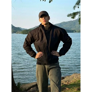 网图有货 夹棉 秋冬美式三防立领男工装教练廓形飞行夹克A966-P62图片