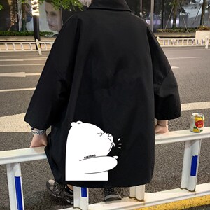 ！夏款港风冰丝衬衣男黑寸衫男白短袖衬衫男DXC281-P30图片