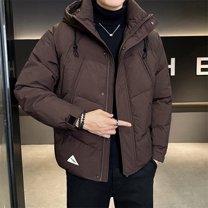 店主风2024男士面包服时尚保暖连帽羽绒服YR6015-P230控298图片