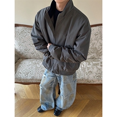 美式休闲立领棉衣纯色百搭户外工装加厚棉服百搭外套MF3665-特P62，男装棉衣，电商B295