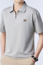 Z5057夏季男士新款短袖T恤青年修身体恤休闲POLO衫，男装T恤，电商B360