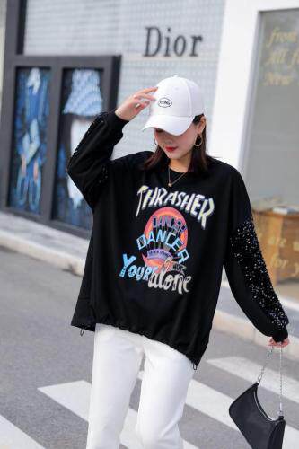 亮片卫衣，女装卫衣/绒衫，欧麦妮