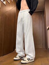 现货华棉直筒休闲长裤CK64特P35M-3XL，男装休闲裤，电商B325