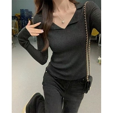 2025年秋季针织常规款通勤套头单件长袖时尚百搭通勤，女装针织衫/毛衣，半城羊绒