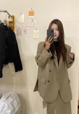 补单西装套装，女装西装，唇蔻