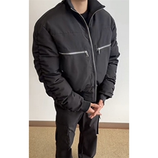 网图BOMBER弯道廓形棉服短款棉衣DY2478-P110夹克DY2476-P90，男装棉衣，星座1213